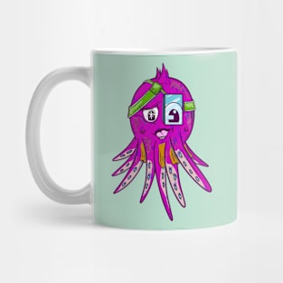 Cute Pink Octopus Mug